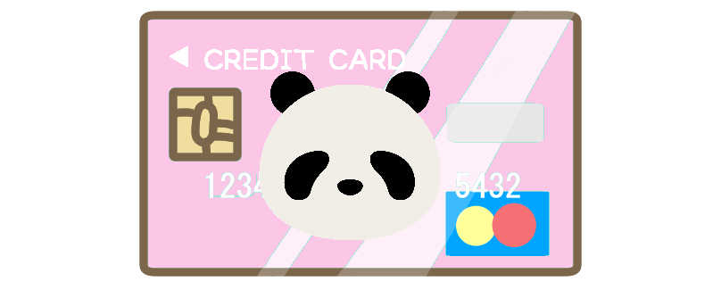 かわいいキャラクタークレジットカード